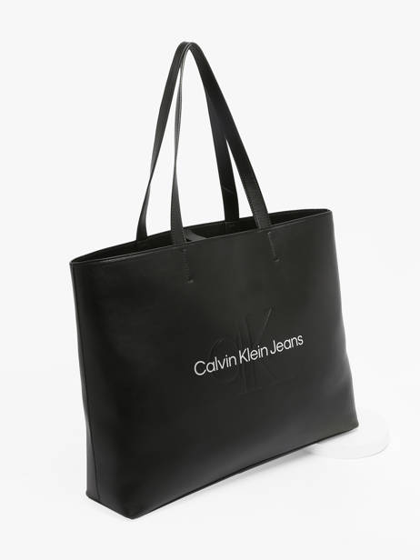 Schoudertas Sculpted Calvin klein jeans Zwart sculpted K610825 ander zicht 2